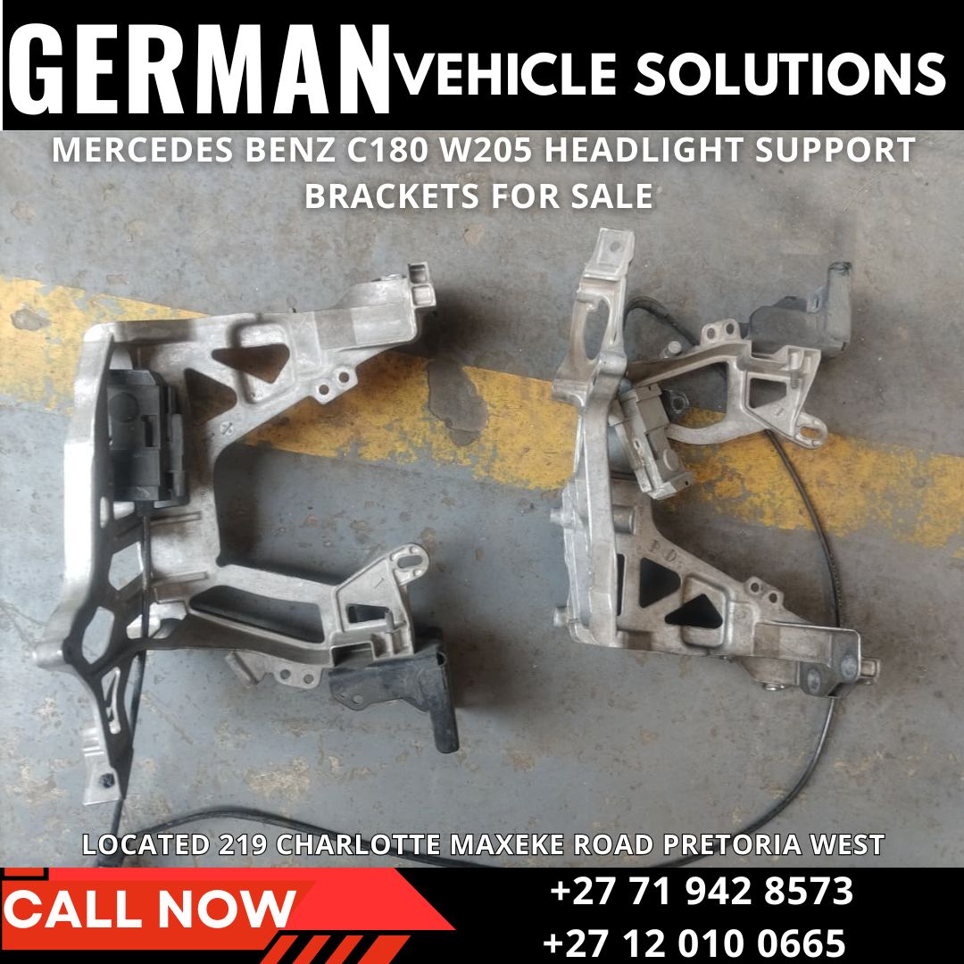 Mercedes Benz C180 W205 Headlight Support Brackets for Sale - Private Seller Mercedes Benz C180 W205 Headlight Support Brackets for Sale - Private Seller