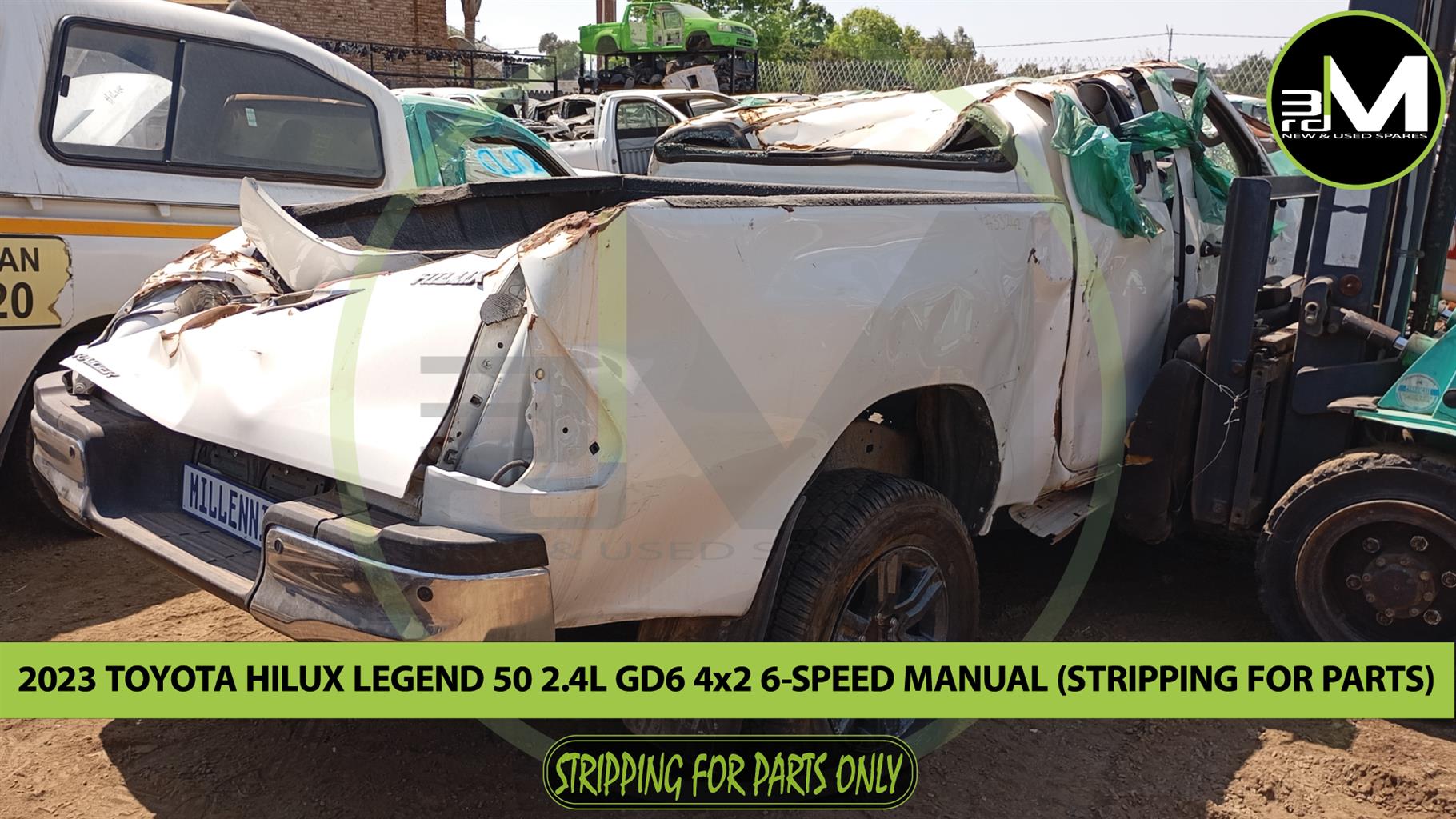 2023 Toyota Hilux Legend 50 2.4L GD-6 Diesel 4X2 6-SPEED MANUAL (STRIPPING FOR P - Private Seller 2023 Toyota Hilux Legend 50 2.4L GD-6 Diesel 4X2 6-SPEED MANUAL (STRIPPING FOR P - Private Seller