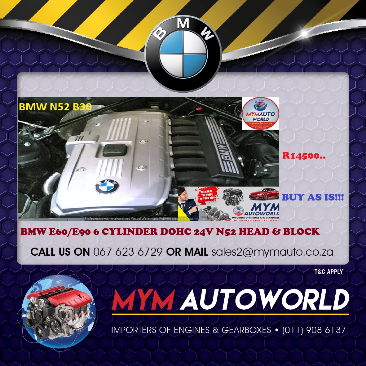 BMW N52 HEAD and BLOCK for sale - Private Seller BMW N52 HEAD and BLOCK for sale - Private Seller