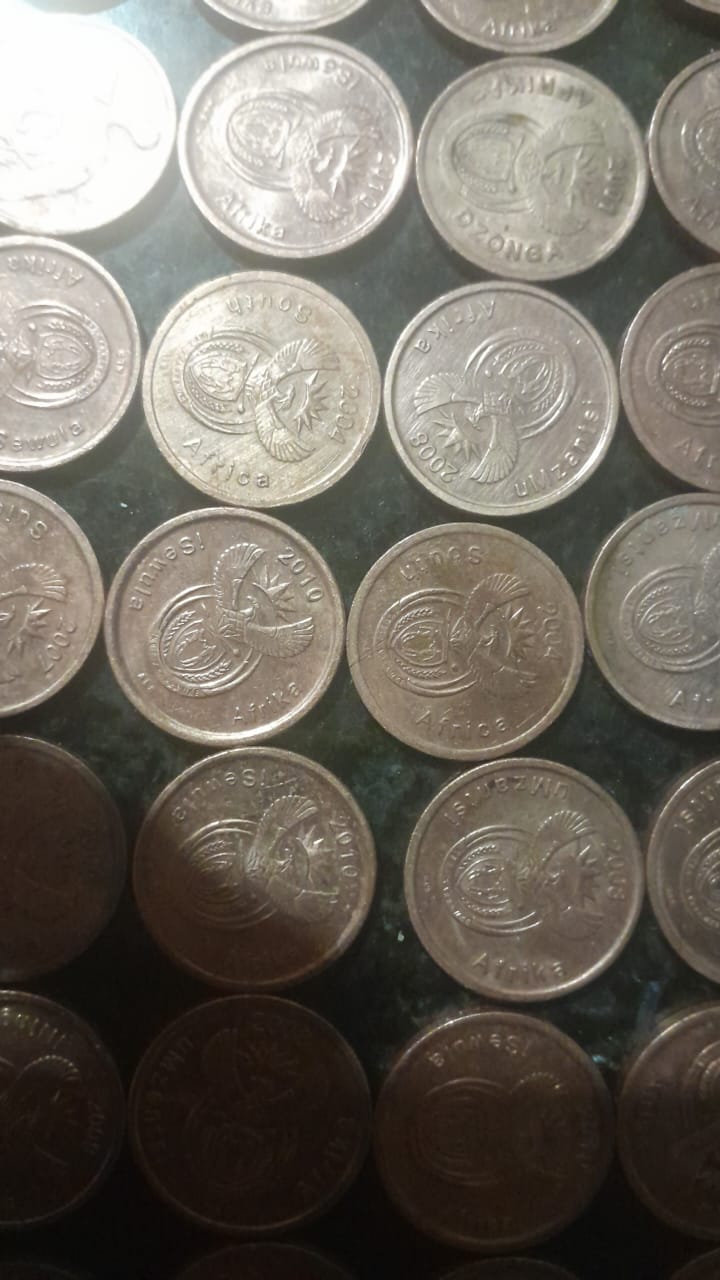 Yes 5cent coins