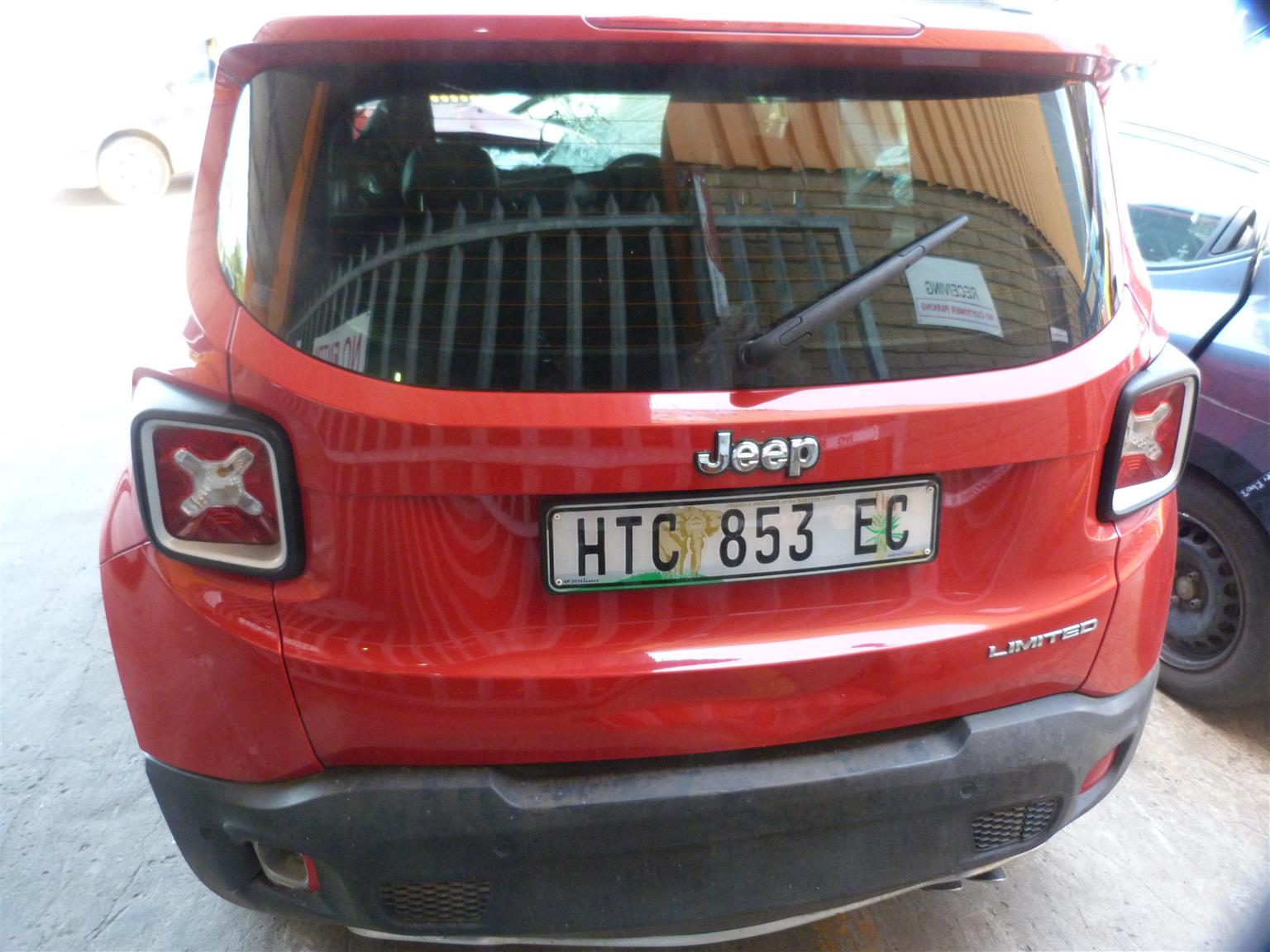 Jeep Renegade 1,4 Manual TJet Limited - 2014 spares - Private Seller