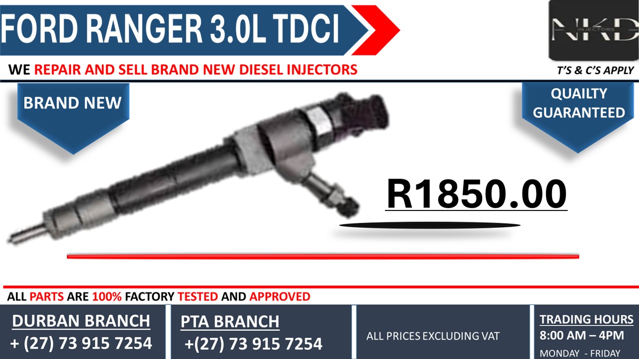 New Ford Ranger 3.0L Diesel Injectors for sale in KwaZulu-Natal | Auto Mart