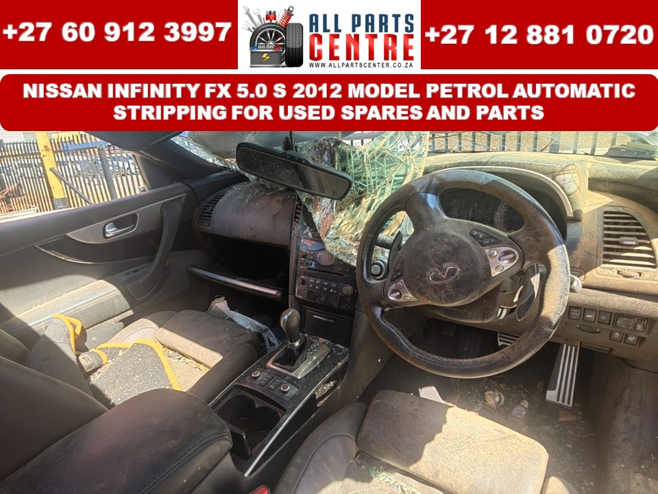 Nissan Infinity stripping for used spares and used parts