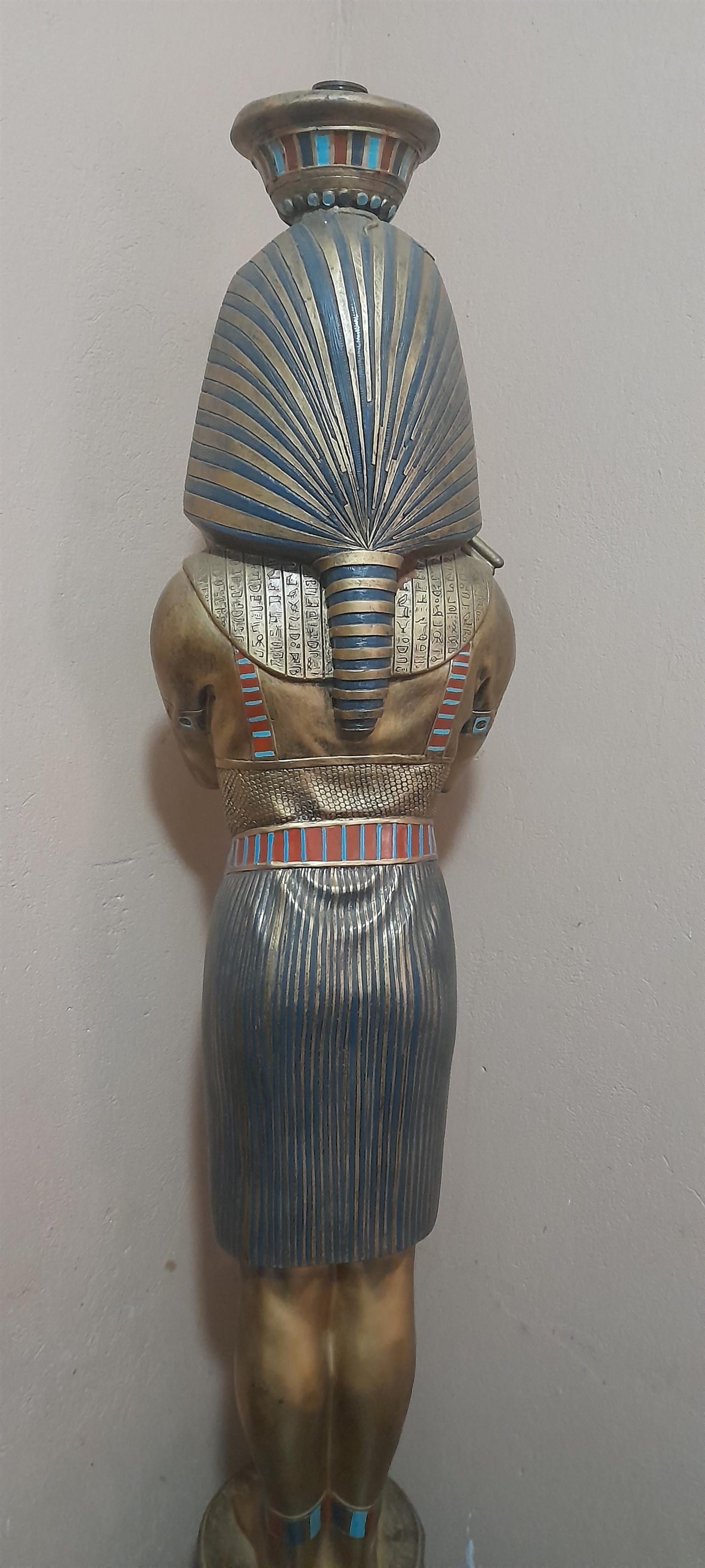 Pharaoh Tutankhamun Lampstand
