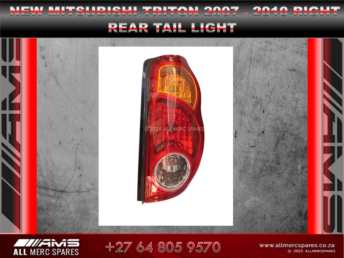 NEW MITSUBISHI TRITON 2007–2010 RIGHT REAR TAIL LIGHT FOR SALE NEW MITSUBISHI TRITON 2007–2010 RIGHT REAR TAIL LIGHT FOR SALE