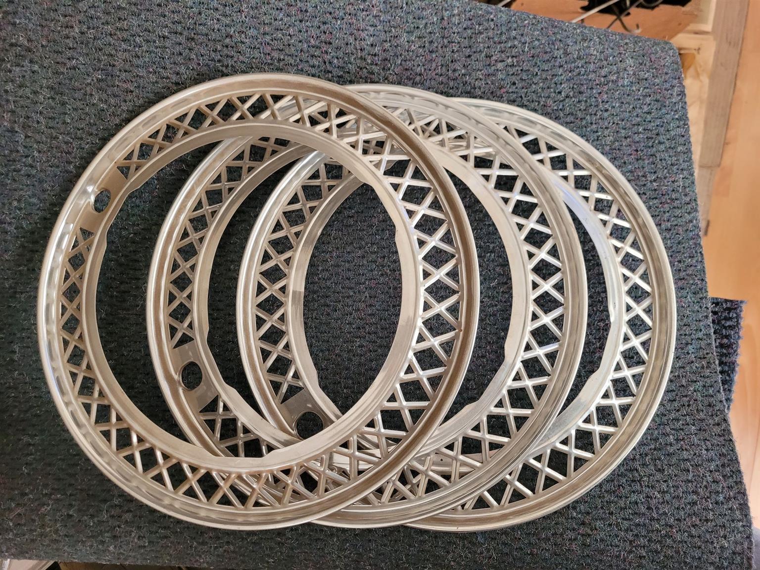 13" Brand New Old School trim rings - Private Seller