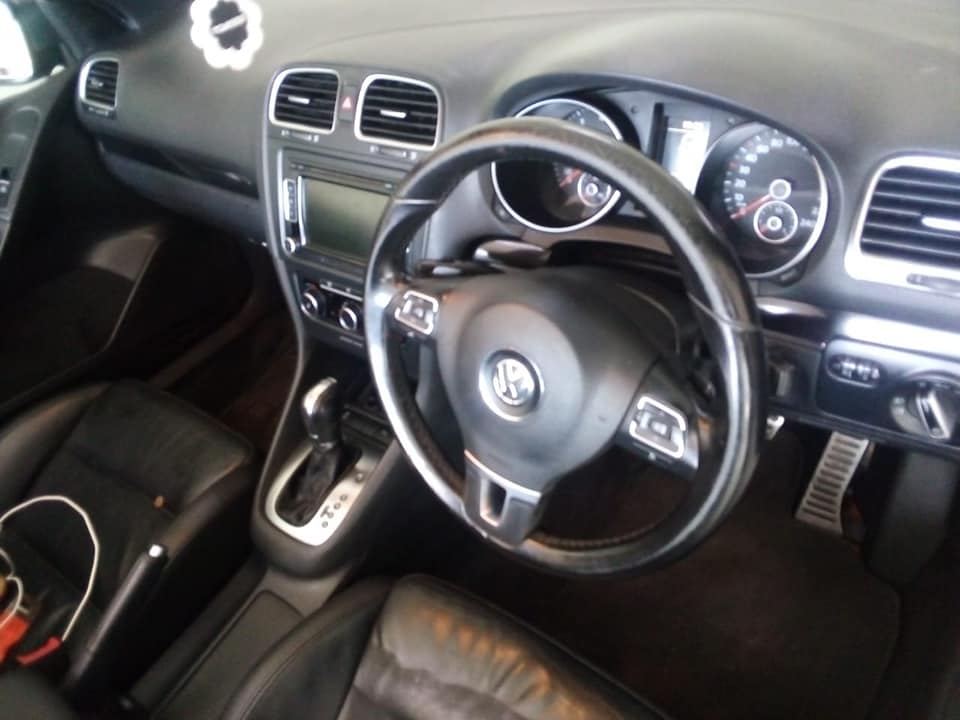 2012 VW GOLF 6 1.4 TSI CONVERTIBLE AUTOMATIC  PETROL GREY LEATHER SERVICE BOOK SPARE WHEEL