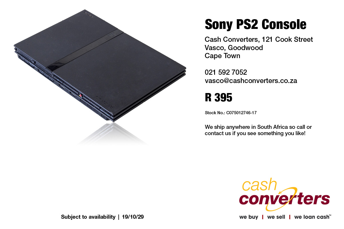ps2 console cash converters