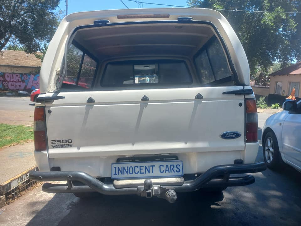 2007 FORD RANGER DOUBLE CAB.5 DIESEL, MANUAL 4X4, WHITE COLOR, MILEAGE 120000KMS