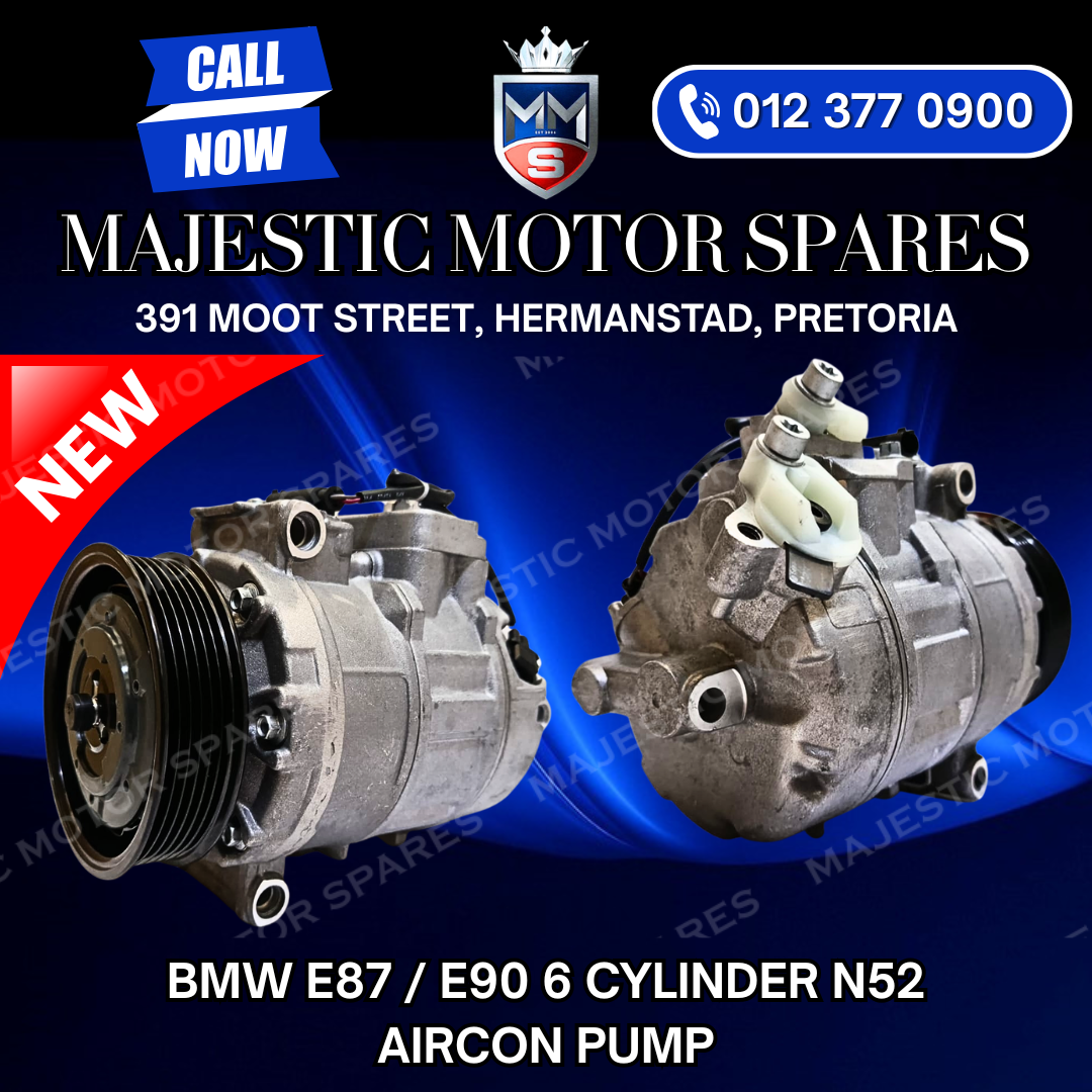 BMW E87 / E90 6 Cylinder N52 Aircon Pump for Sale – New - Private Seller BMW E87 / E90 6 Cylinder N52 Aircon Pump for Sale – New - Private Seller