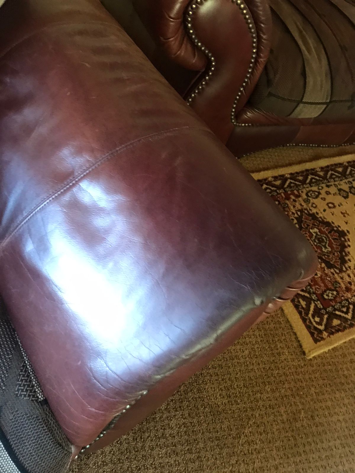 Genuine leather couches Junk Mail
