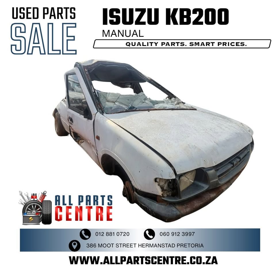 Stripping for spares – Isuzu KB200 manual - Private Seller Stripping for spares – Isuzu KB200 manual - Private Seller