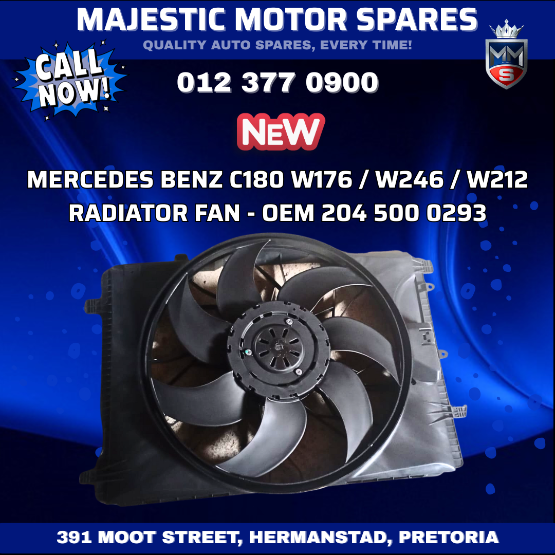 Mercedes-Benz C180 W176 / W246 / W212 Radiator Fan – New - Private Seller Mercedes-Benz C180 W176 / W246 / W212 Radiator Fan – New - Private Seller