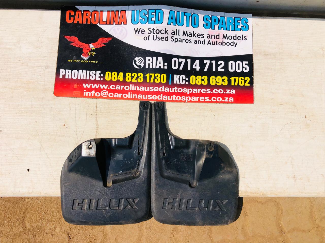 Toyota Hilux Legend RS left and right side mudflaps (2020) - Private Seller