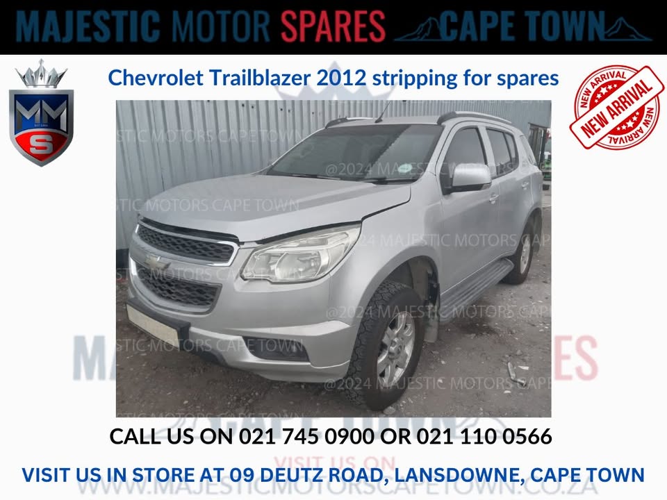 Chevrolet Trailblazer 2012 stripping for spares - Private Seller Chevrolet Trailblazer 2012 stripping for spares - Private Seller