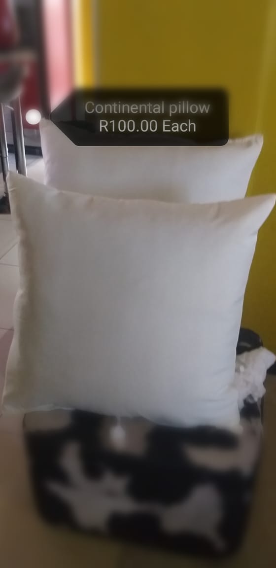 Standard and Continental Pillows