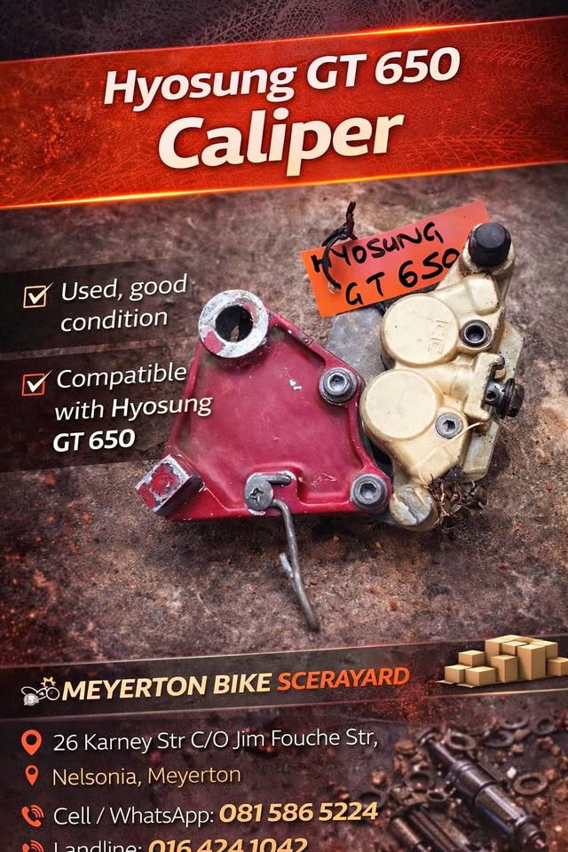 Hyosung GT 650 caliper - Private Seller Hyosung GT 650 caliper - Private Seller