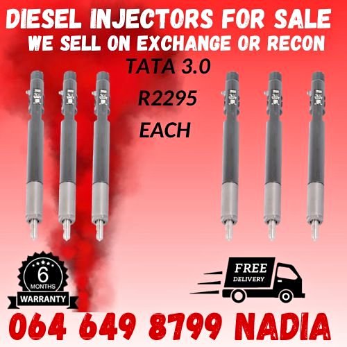 TATA XENON 3.0 DIESEL INJECTORS FOR SALE - Private Seller TATA XENON 3.0 DIESEL INJECTORS FOR SALE - Private Seller