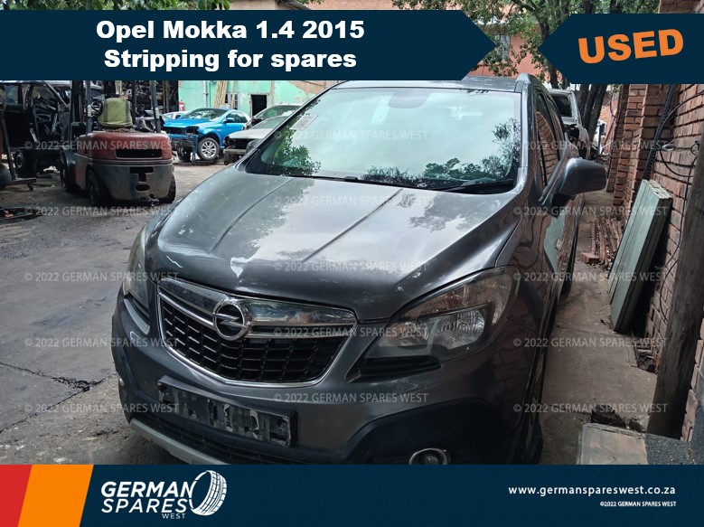 2015 Opel Mokka 1.4 USED Stripping for spares - Private Seller 2015 Opel Mokka 1.4 USED Stripping for spares - Private Seller