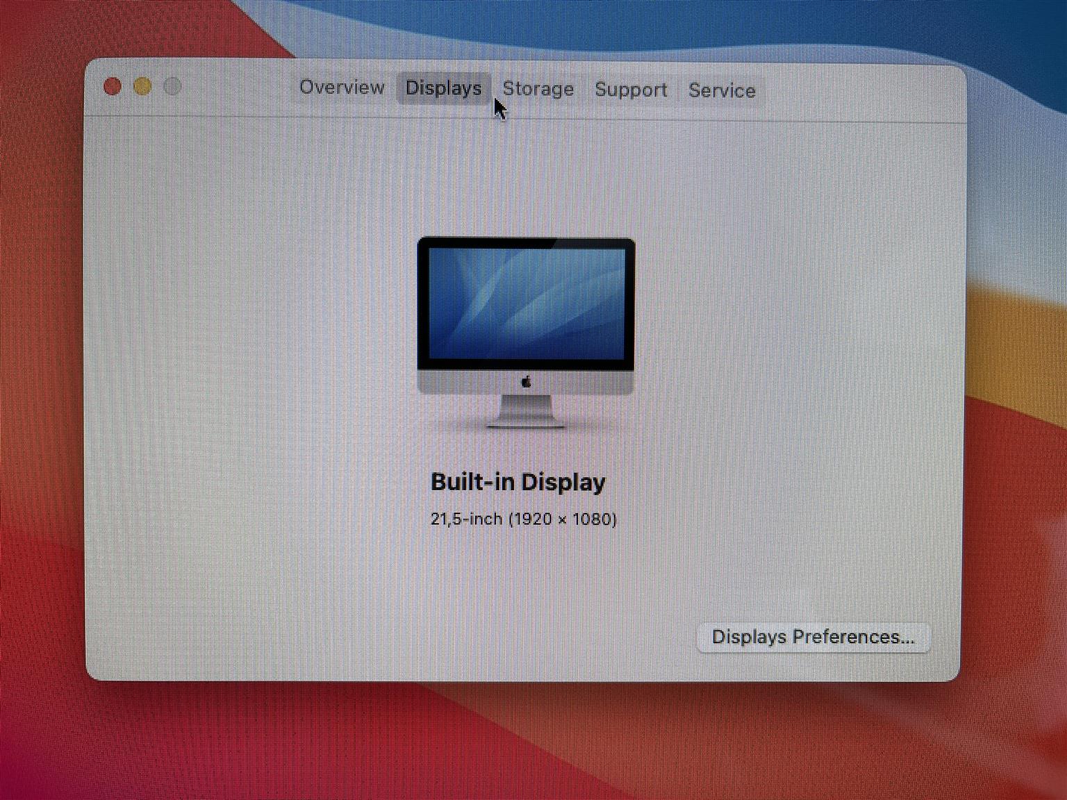 2015 Apple iMac 21" Core i5 2.8GHz Quad Core, 8GB RAM