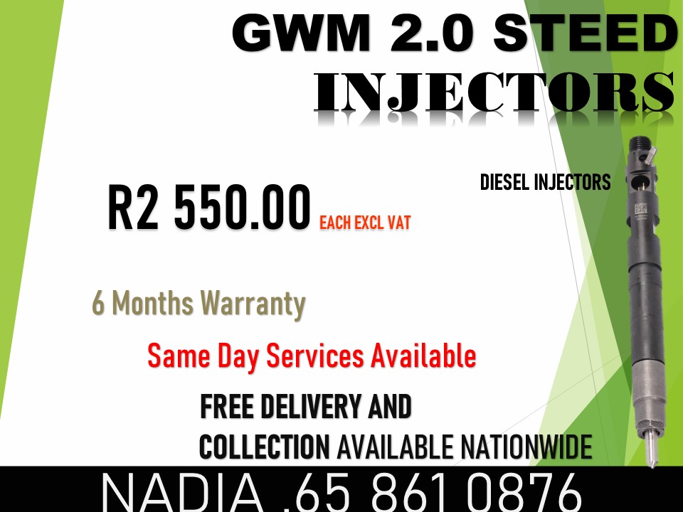 STEED GWM 2.0 DIESEL INJECTORS FOR SALE OR TO RECON NATIONWIDE - Private Seller STEED GWM 2.0 DIESEL INJECTORS FOR SALE OR TO RECON NATIONWIDE - Private Seller