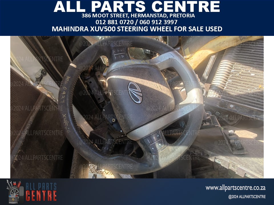 Mahindra Xuv500 steering wheel for sale used Mahindra Xuv500 steering wheel for sale used