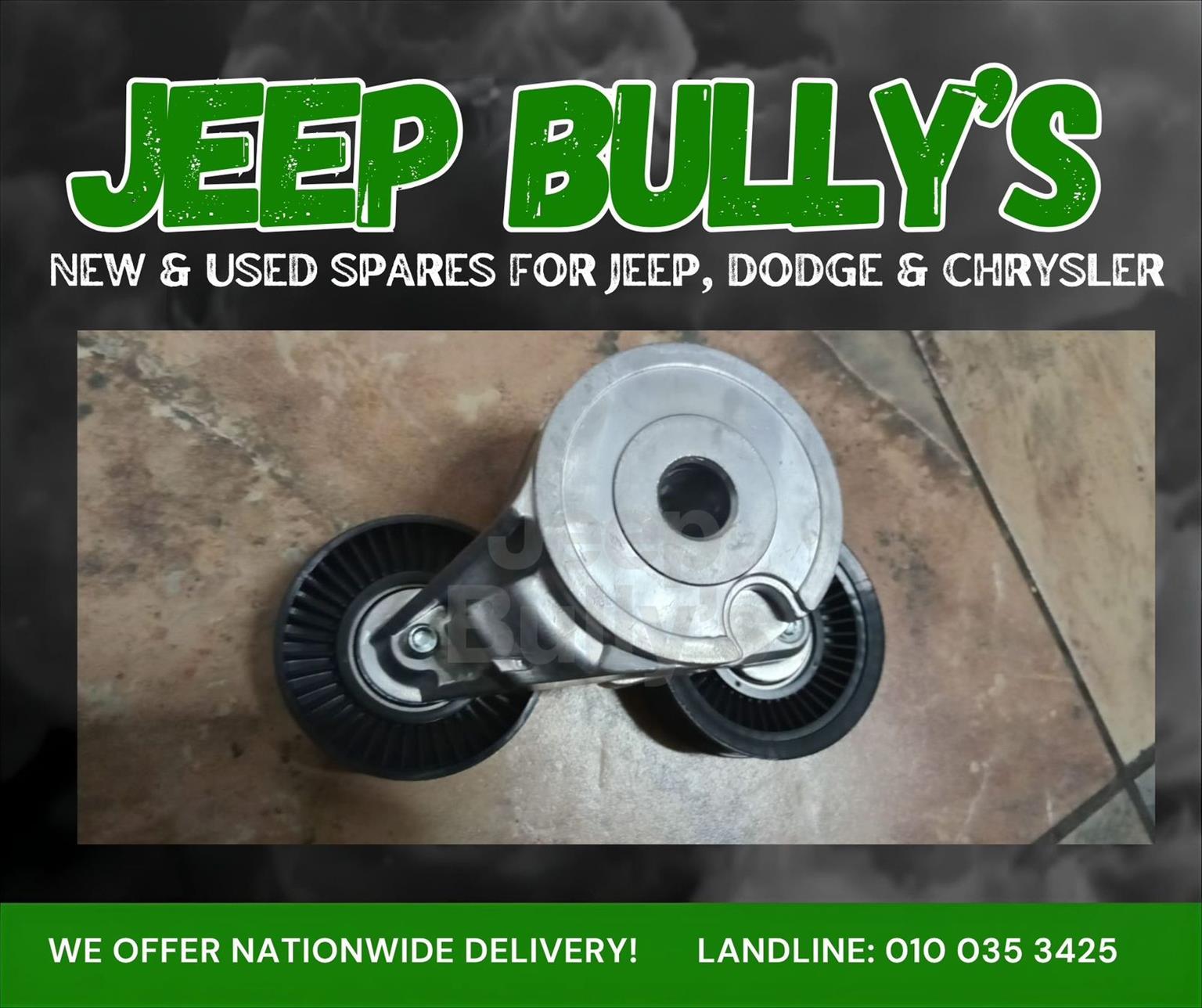 3.7 crd Jeep Cherokee KK, Jeep Cherokee Kj Brand New Tensioners - Private Seller 3.7 crd Jeep Cherokee KK, Jeep Cherokee Kj Brand New Tensioners - Private Seller