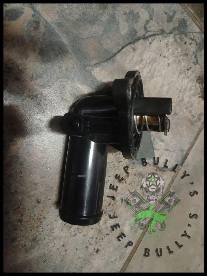 Jeep Thermostat and Housing Assembly: Kalahari Jeep Spares - Private Seller Jeep Thermostat and Housing Assembly: Kalahari Jeep Spares - Private Seller