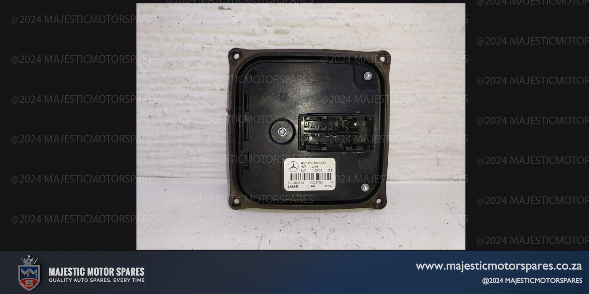 Mercedes-Benz C250 Headlight Module for Sale | Gauteng Car Parts - Private Seller