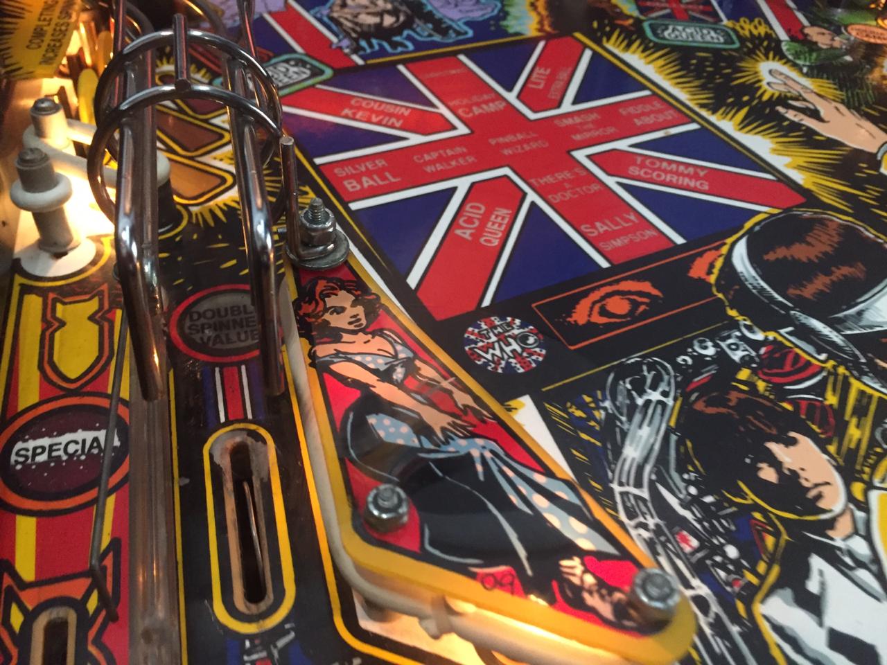 Tommy the Whooo Pinball Machine for Sale