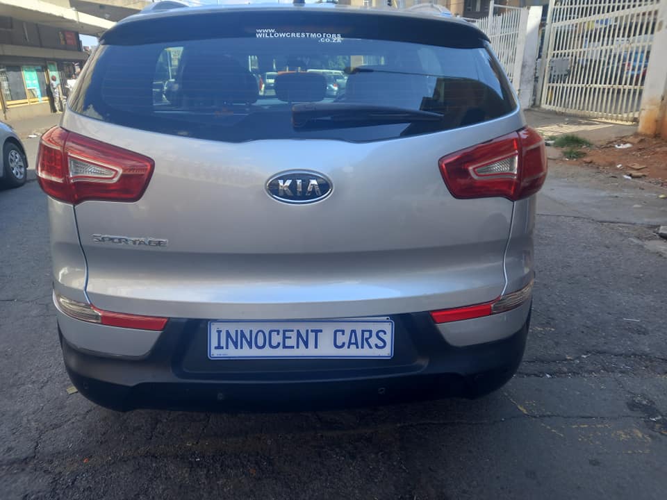 2012 KIA SPORTAGE 2.0 PETROL, AUTOMATIC 4X4, SILVER COLOUR, MILEAGE 104000KM