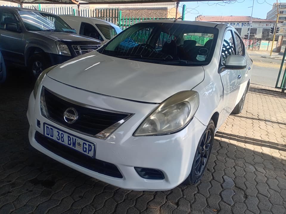 2014 Nissan Almera 1.5 Manual White Petrol