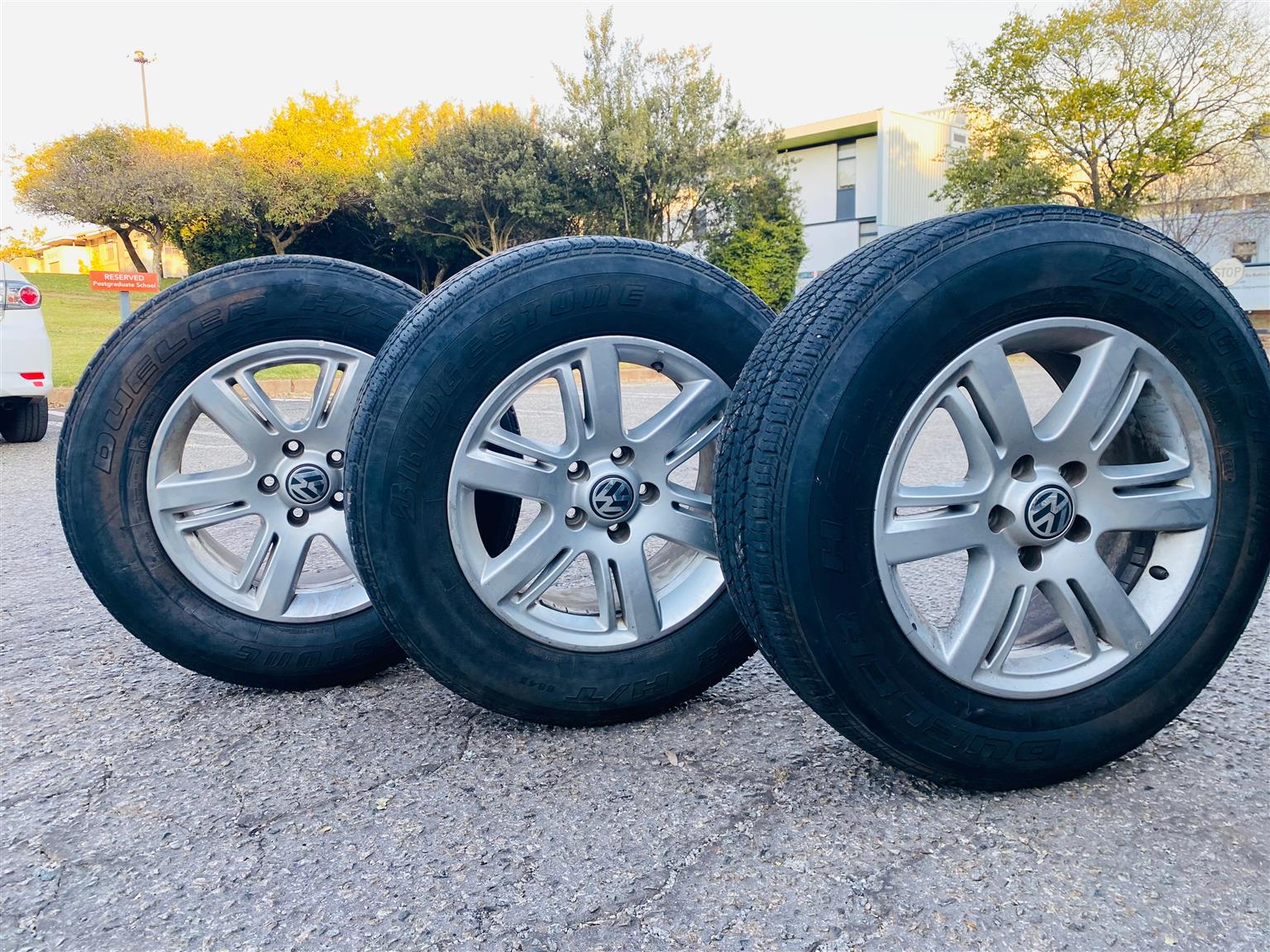 4 Tyres & Rims original frm VW for sale. Suitable for Amarok Double cab . - Private Seller 4 Tyres & Rims original frm VW for sale. Suitable for Amarok Double cab . - Private Seller