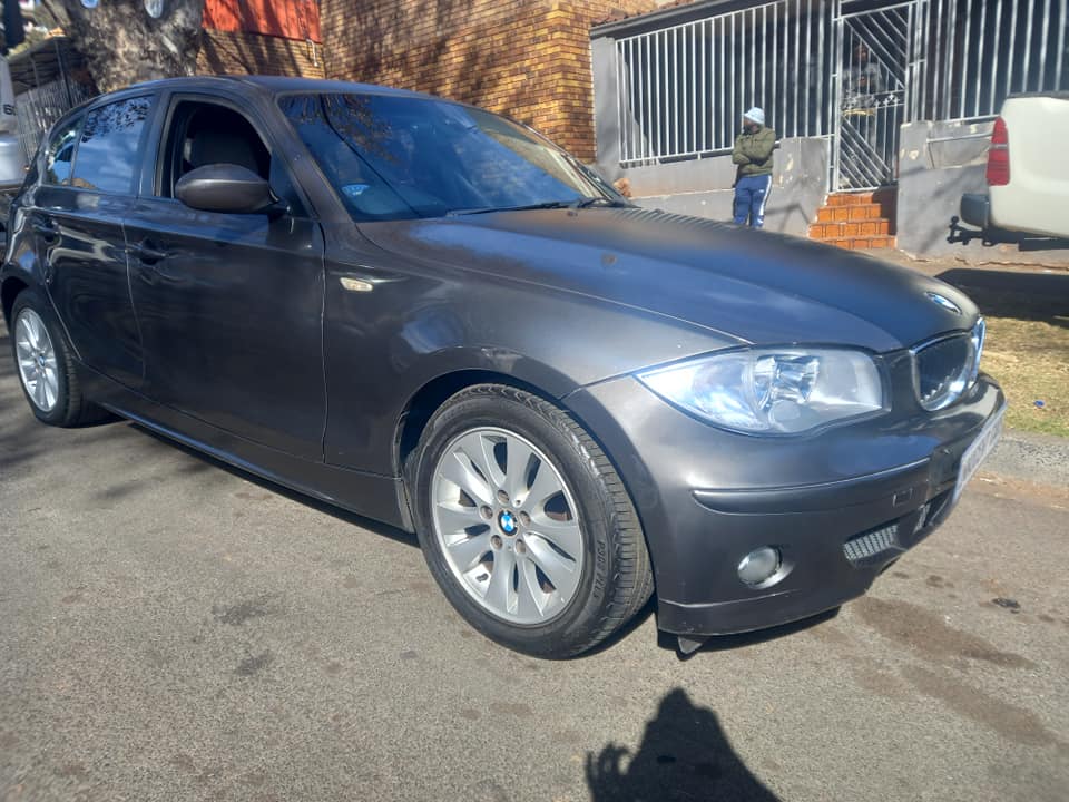 2007 BMW 120i ENGINE PETROL, AUTOMATIC, GREY COLOR, MILEAGE 148000KMS