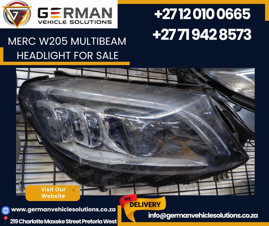 Mercedes-Benzes w205 multibeam headlights available in stock - Private Seller