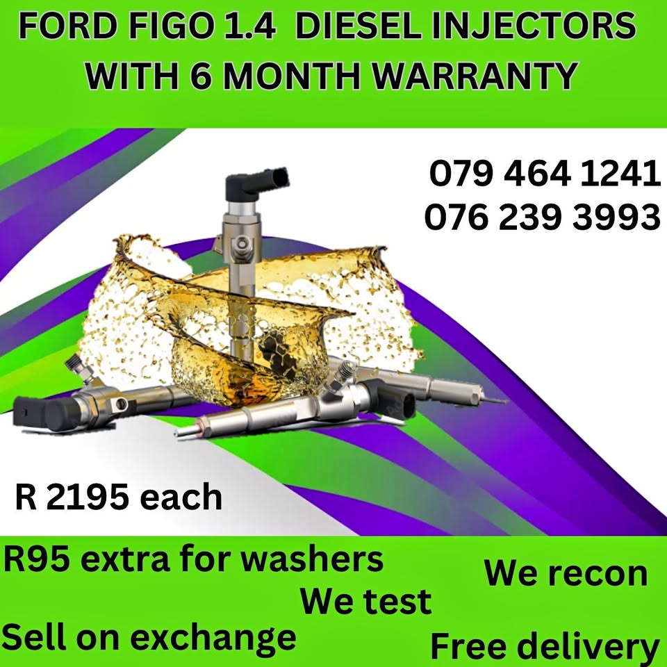 FORD FIGO 1.4 DIESEL INJECTORS - Private Seller FORD FIGO 1.4 DIESEL INJECTORS - Private Seller