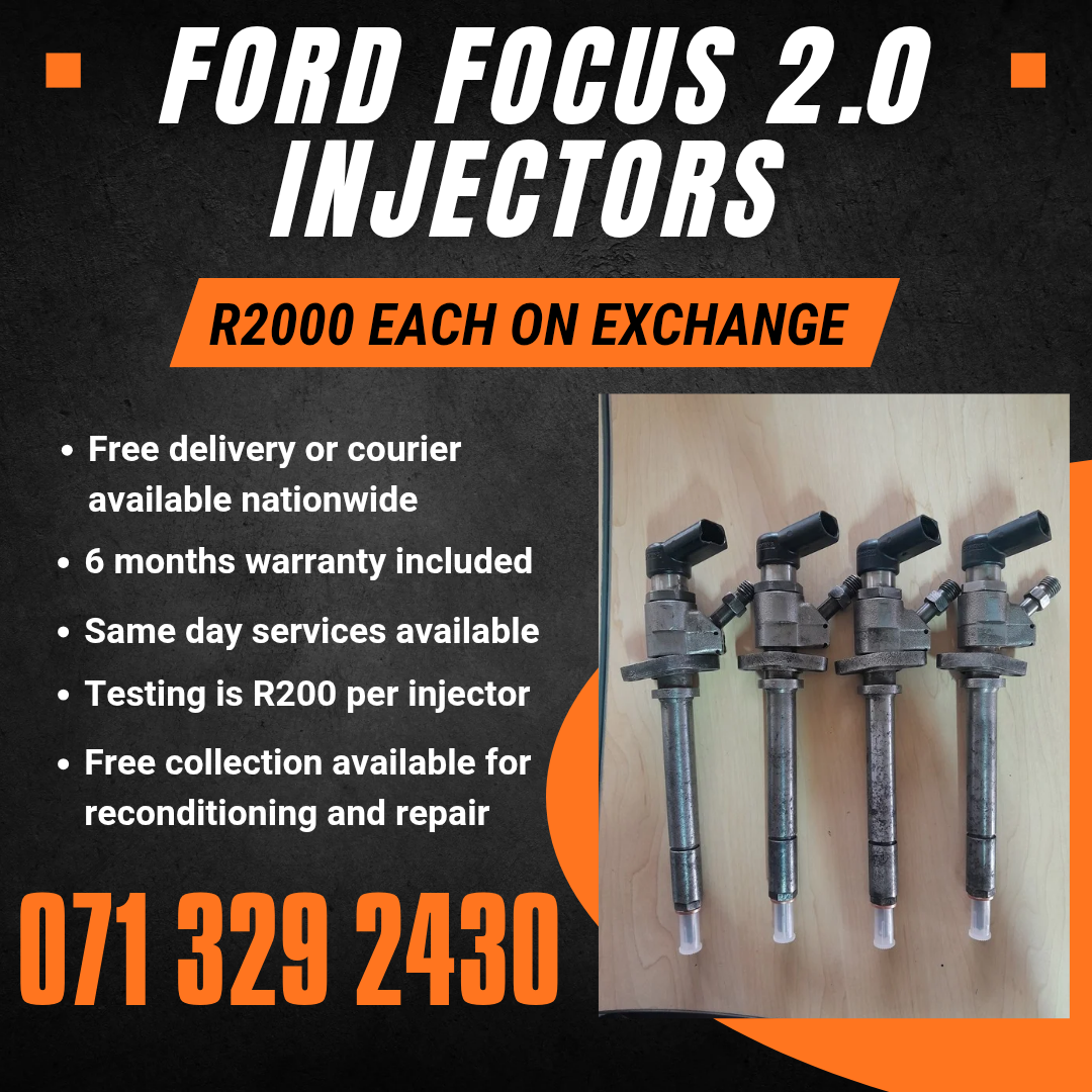 FORD FOCUS 2.0 INJECTORS FOR SALE WITH WARRANTY INCLUDED - Private Seller FORD FOCUS 2.0 INJECTORS FOR SALE WITH WARRANTY INCLUDED - Private Seller