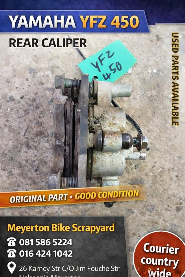 Yamaha YFZ 450 caliper. - Private Seller Yamaha YFZ 450 caliper. - Private Seller
