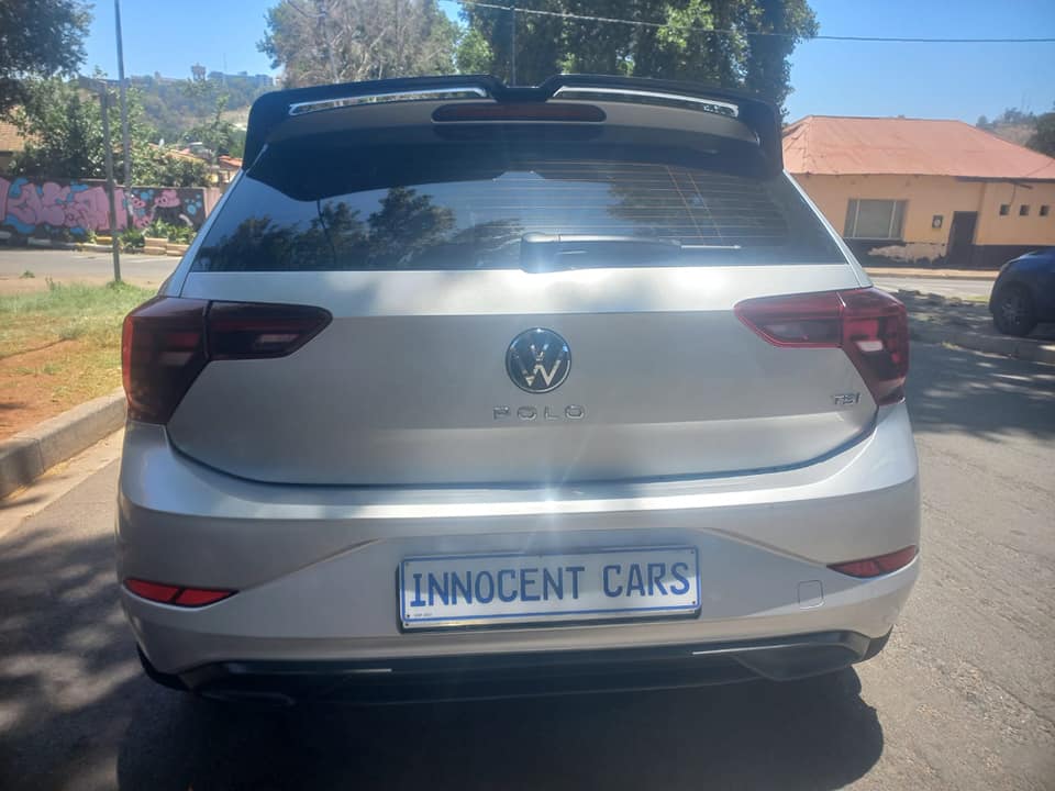 2023 VW POLO 9 TSI 1.0 PETROL, MANUAL, SILVER COLOR, MILEAGE 41000KMS,