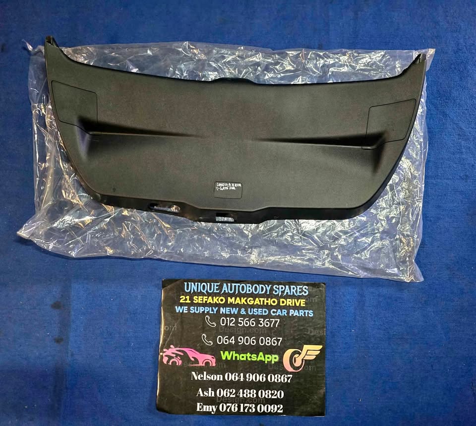 Toyota Corolla Hatch Inner Boot Tailgate Cover