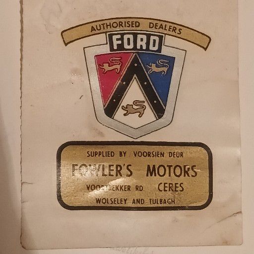Ford collectable items - Private Seller Ford collectable items - Private Seller