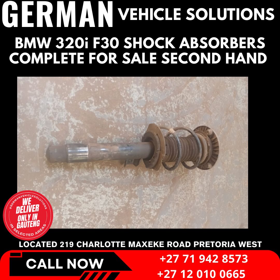 BMW 320i f30 shock absorbers complete for sale second hand - Private Seller BMW 320i f30 shock absorbers complete for sale second hand - Private Seller