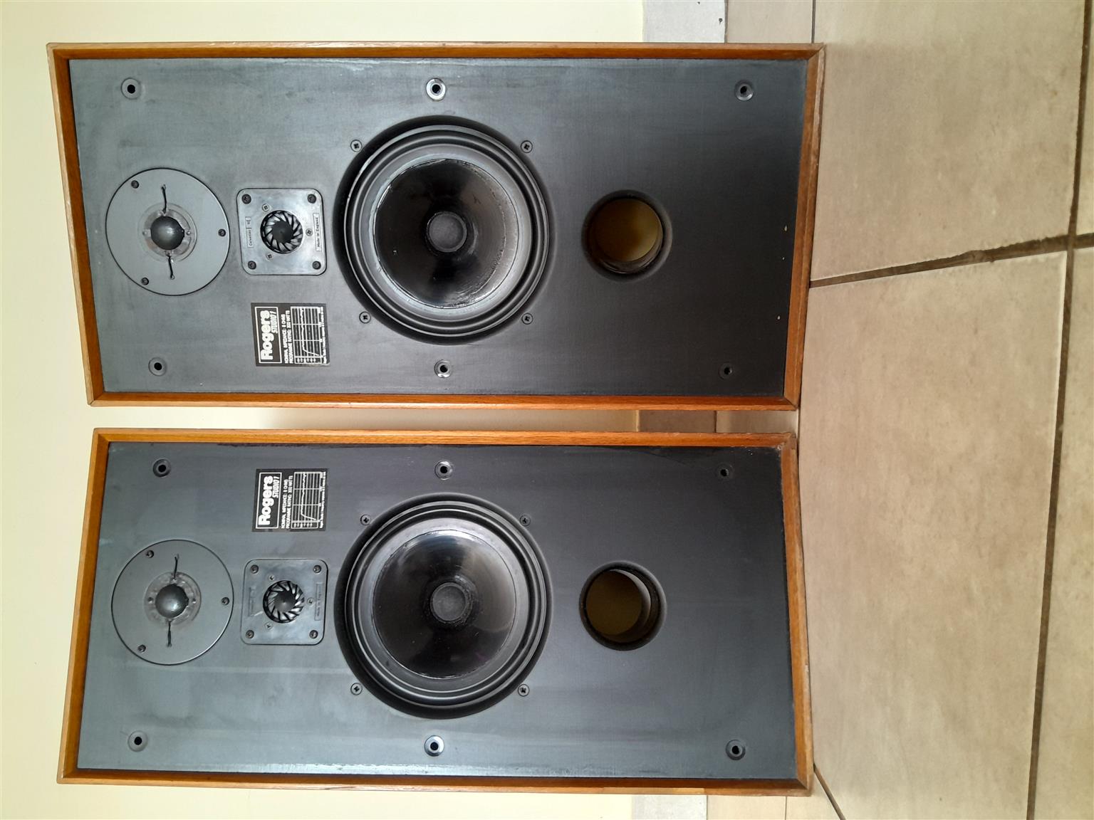 Vintage Roger's Studio 1 spiekers