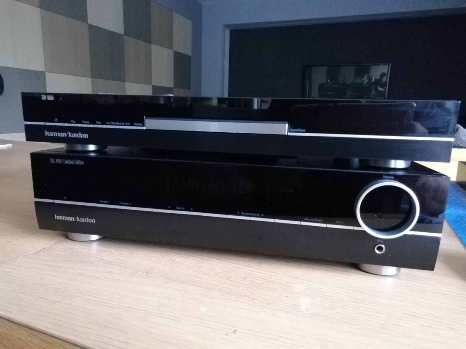 HARMAN KARDON HK970 SPECIAL EDITION AMPLIFIER WITH HD970 CD PLAYER