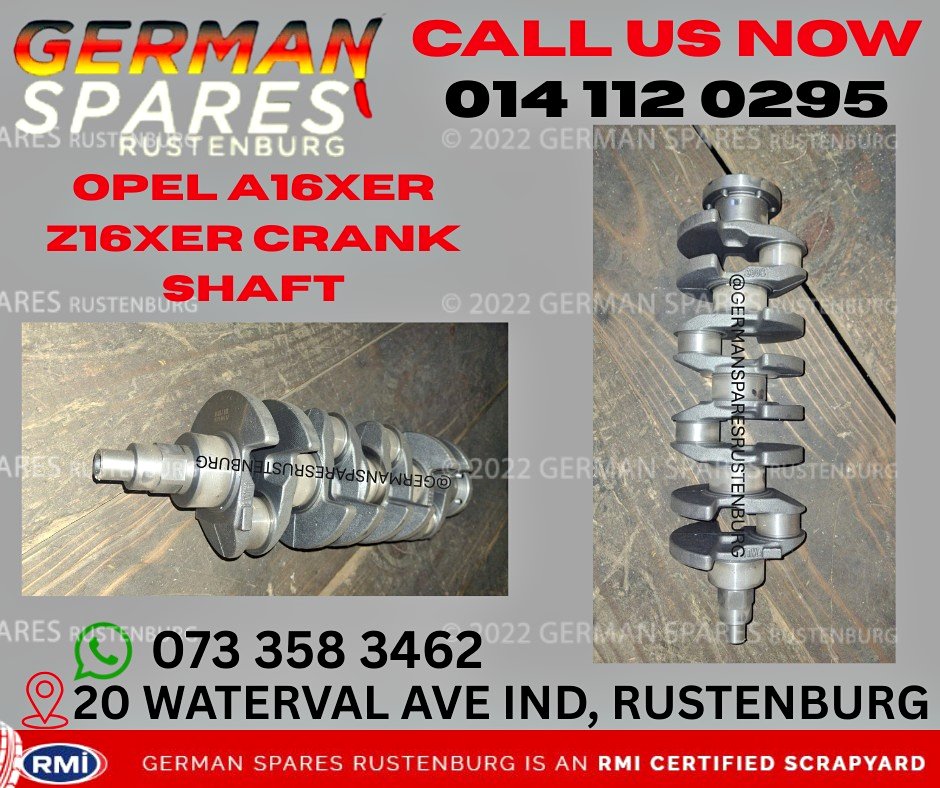 OPEL A16XER Z16XER CRANK SHAFT FOR SALE - Private Seller