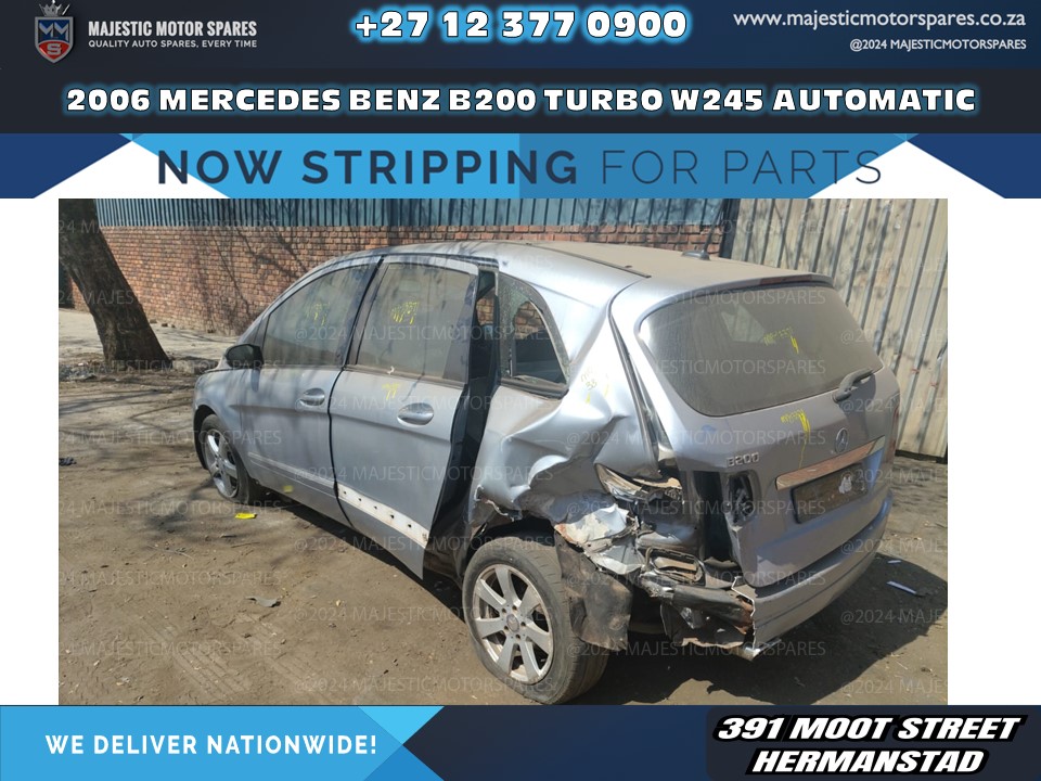 2006 Mercedes-Benz B200 Turbo W245 Automatic Stripping accident damaged - Private Seller 2006 Mercedes-Benz B200 Turbo W245 Automatic Stripping accident damaged - Private Seller