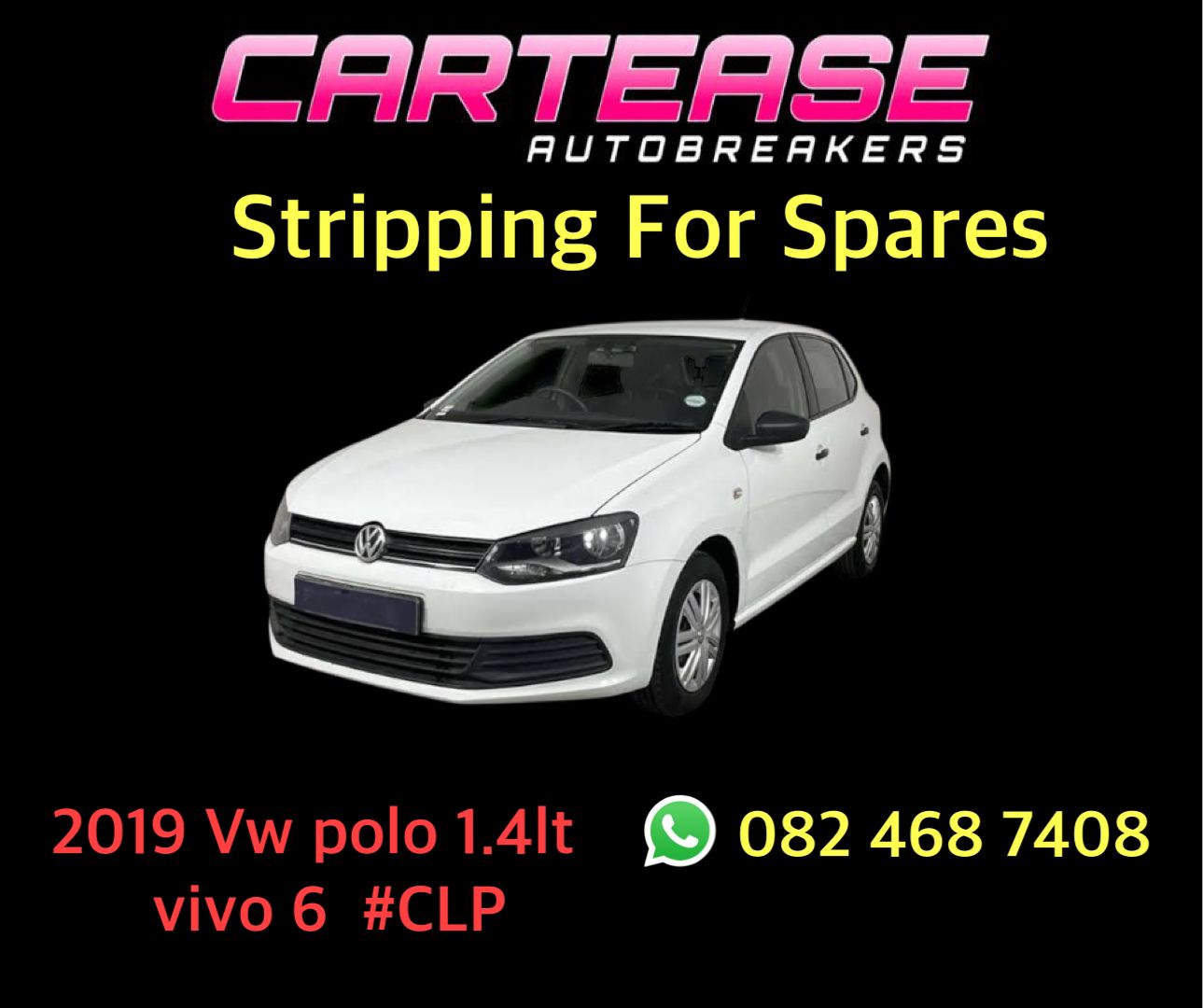 2019 Vw Polo 1.4 Vivo 6 #CLP Stripping For Spares - Private Seller 2019 Vw Polo 1.4 Vivo 6 #CLP Stripping For Spares - Private Seller