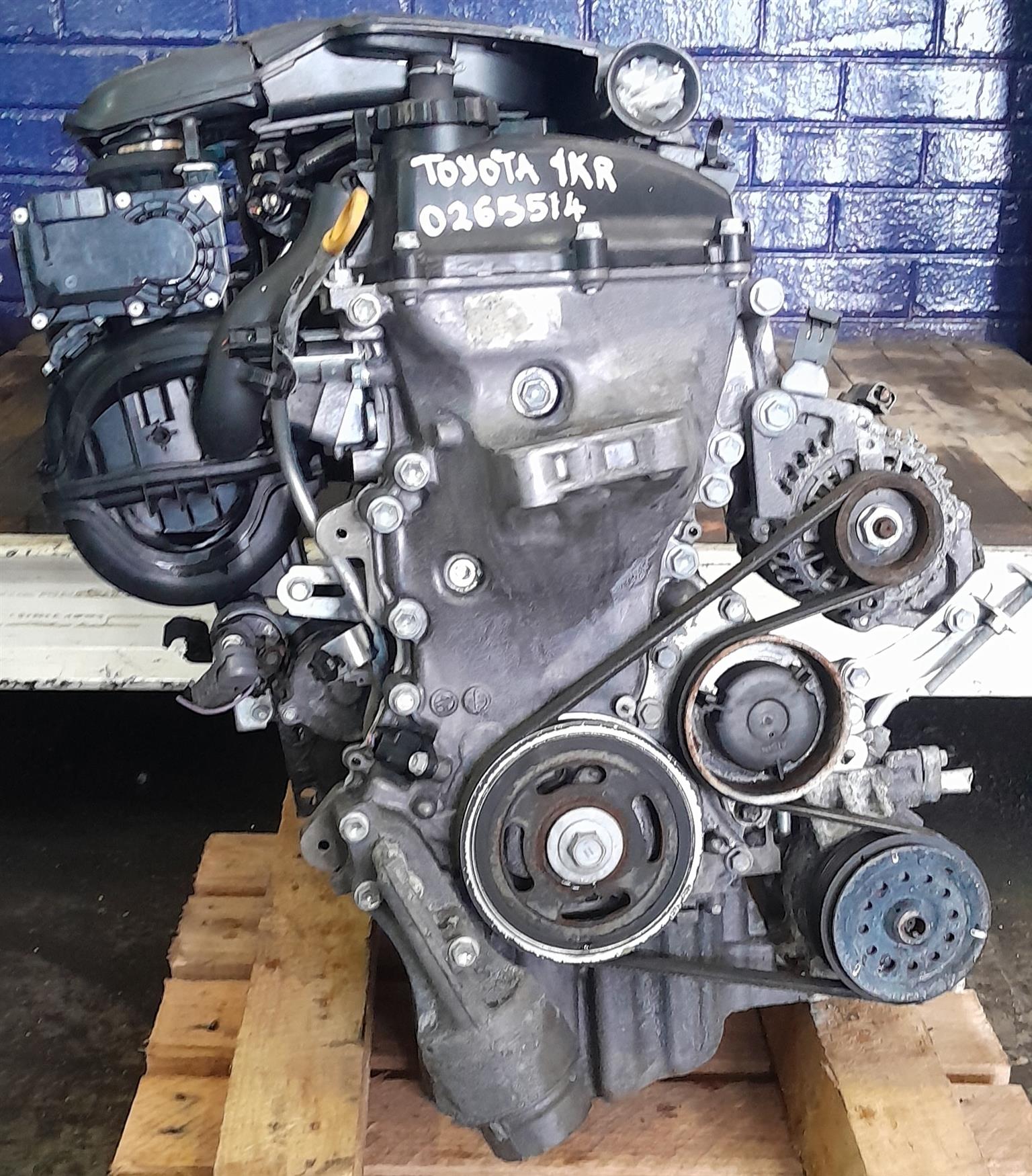 Toyota Yaris 1kr 2008 Model Complete Engine Available At Autocity Spares Rustenb - Private Seller