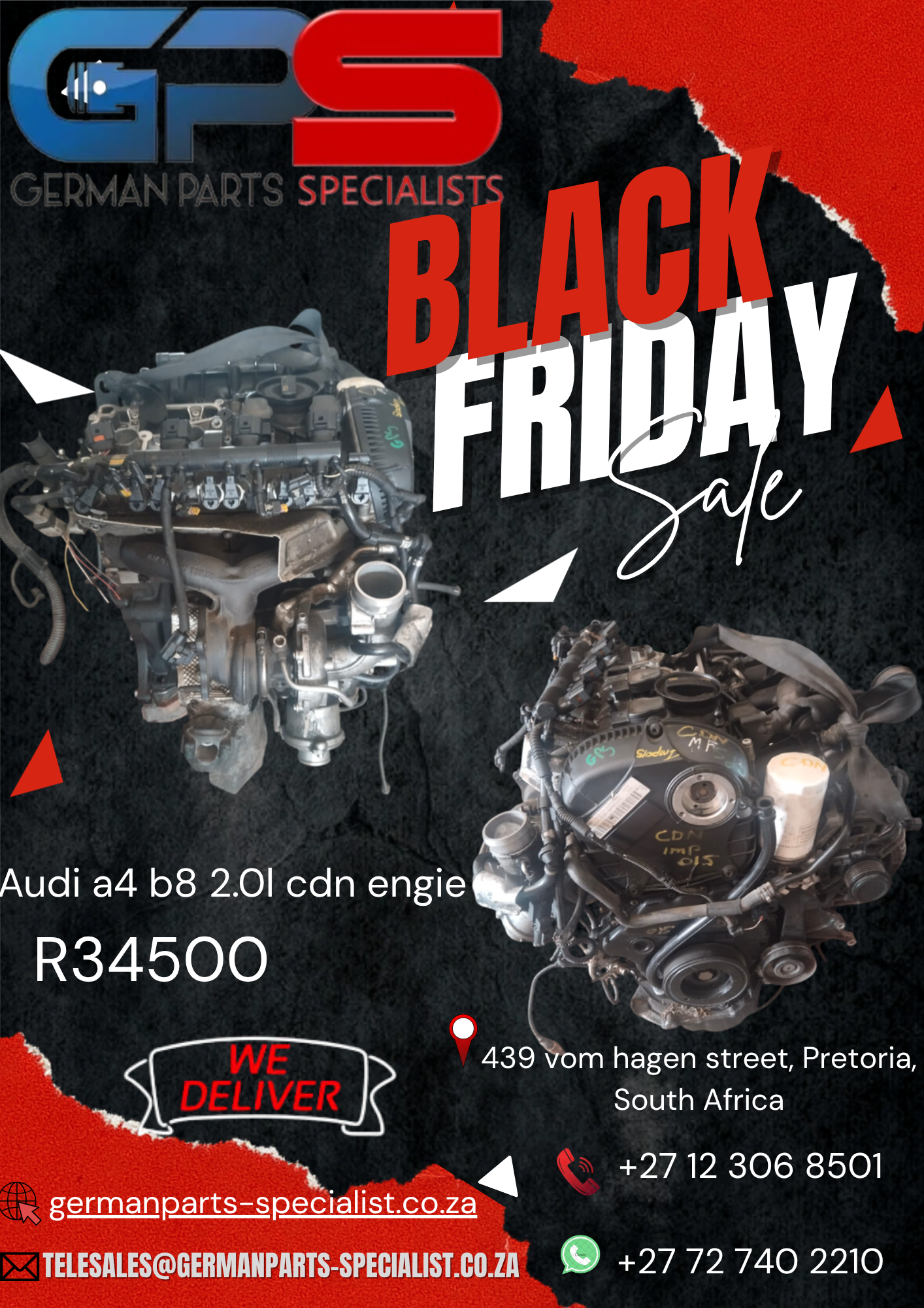 Audi a4 b8 2.0l cdn engine FOR SALE Available - Private Seller Audi a4 b8 2.0l cdn engine FOR SALE Available - Private Seller
