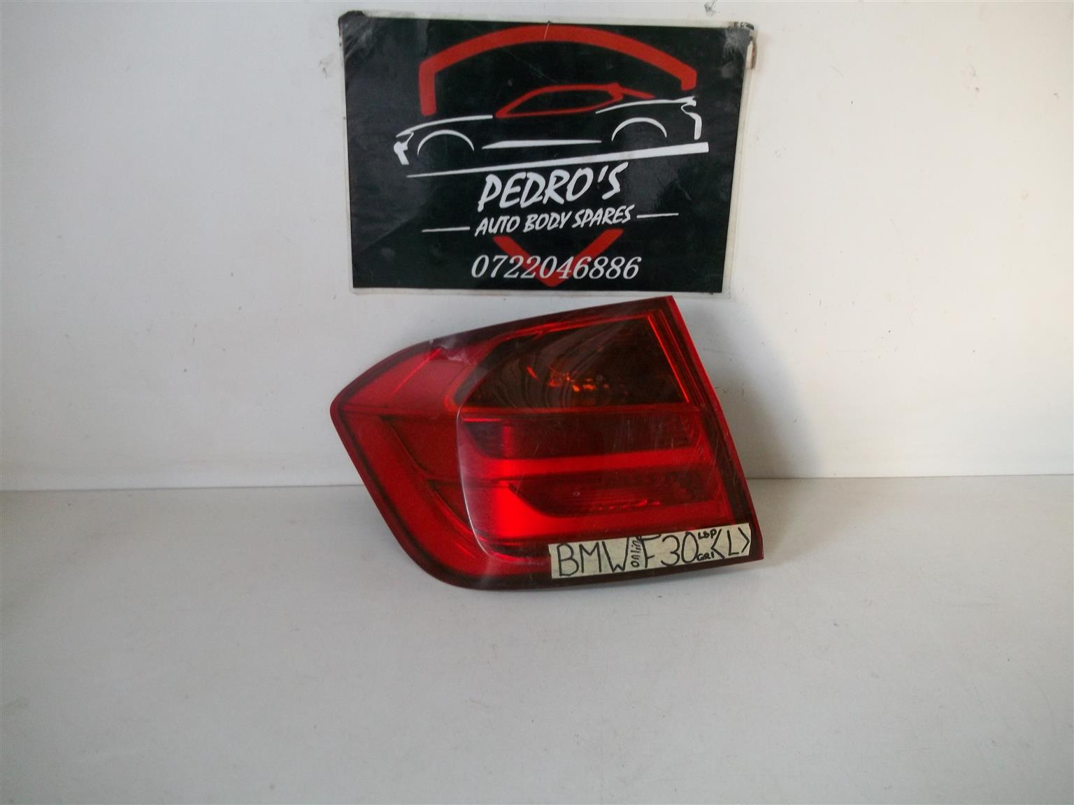 BMW 3 series (F30) '12-'15 left outer tail light (LED) - Private Seller BMW 3 series (F30) '12-'15 left outer tail light (LED) - Private Seller